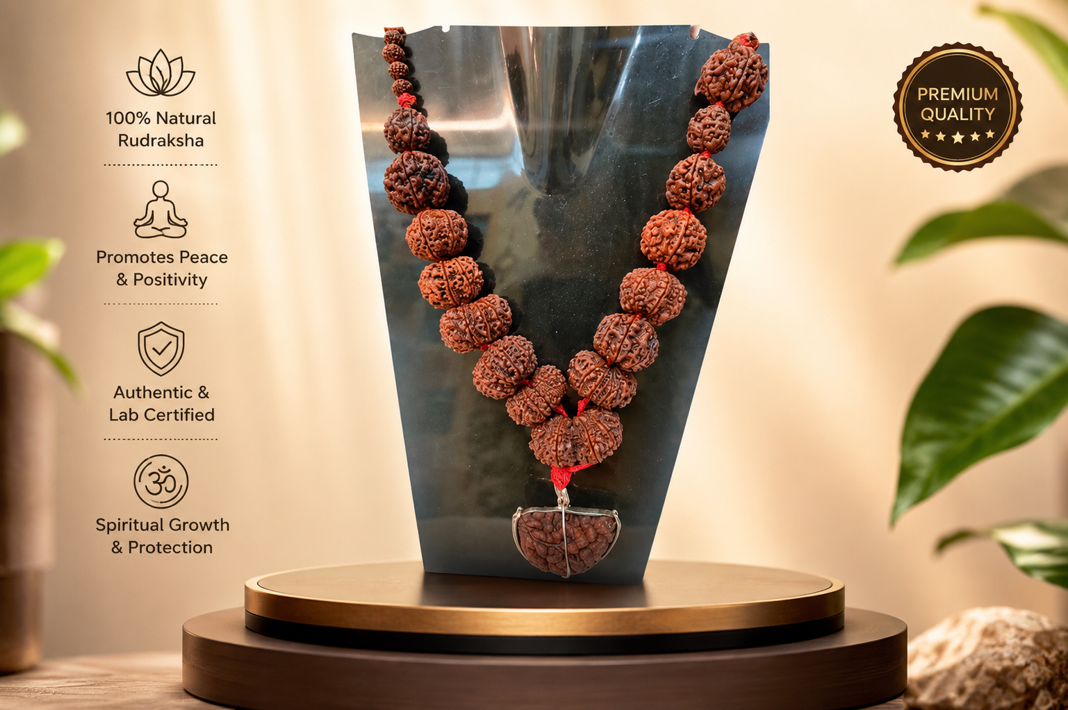 Original Siddha Mala | Certified Siddha Rudraksha Mala