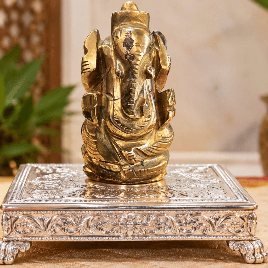 Pyrite Ganesh Ji Idol